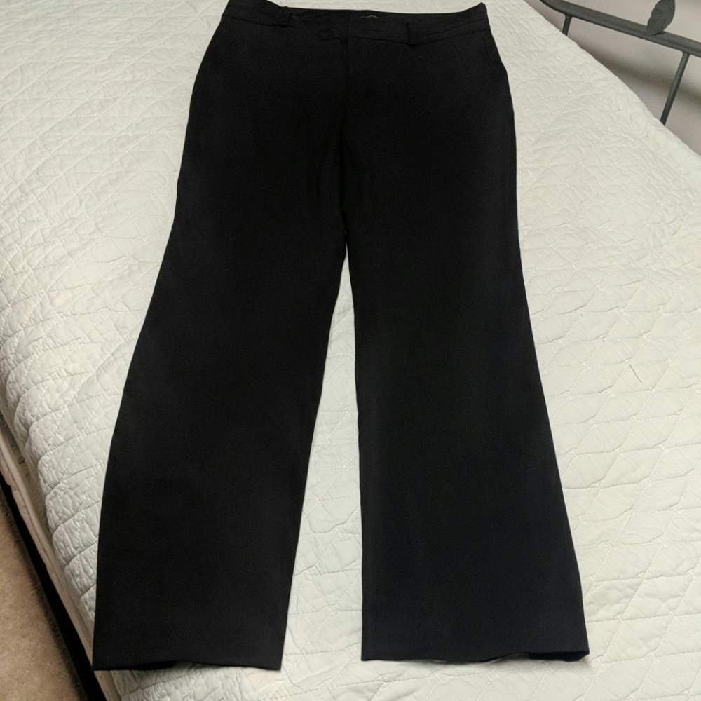 Banana Republic Jackson Fit Black Slacks